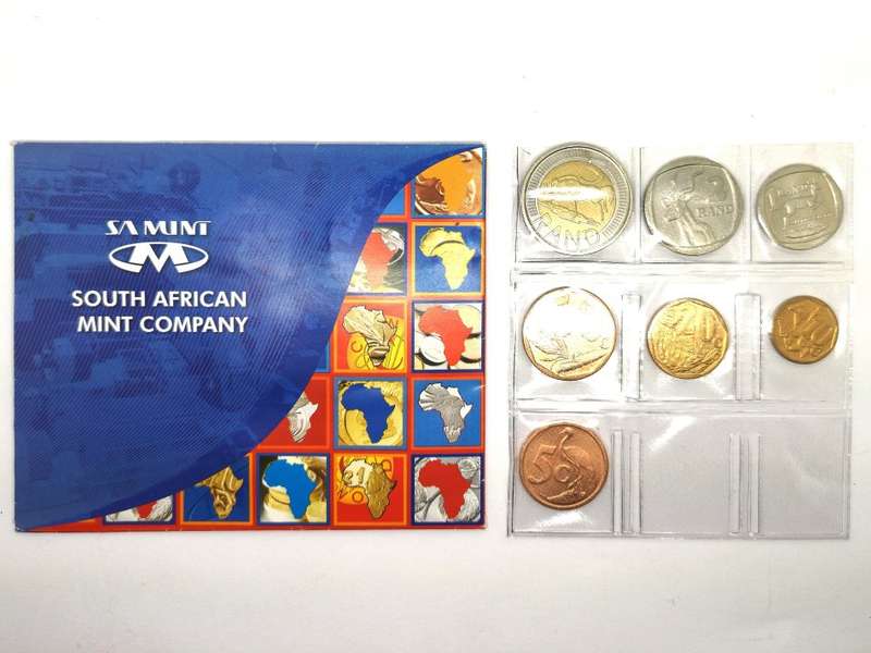 2011 | RSA | Uncirculated | SA Mint | UNC Coin Set | Last yer of the 5c Coin | R1 Start