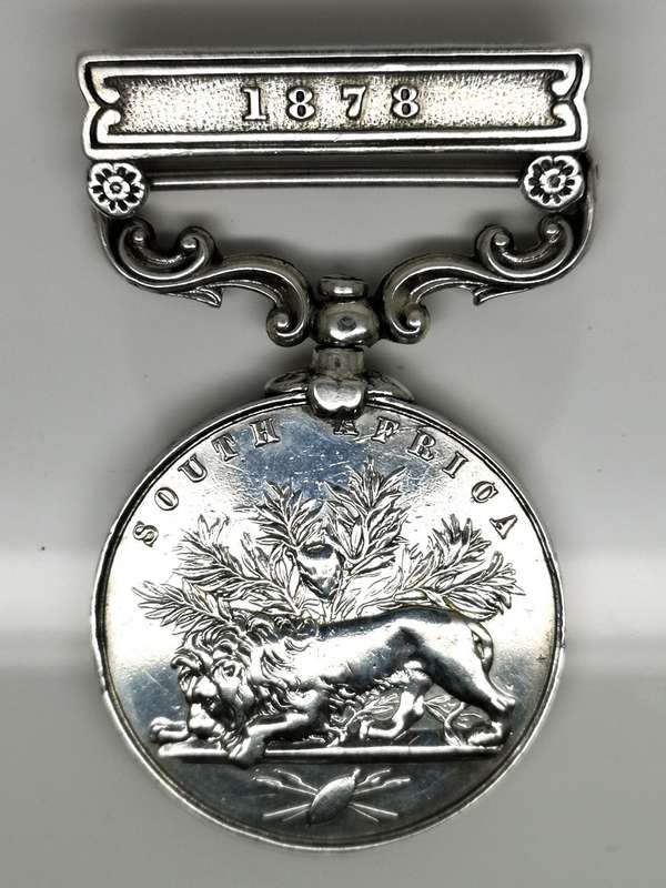 #RARE# | 1878 CLASP | South Africa (Zulu War) Medal | GRIQUALAND W.N CONTINGENT | CORPL. H.W SEAWARD