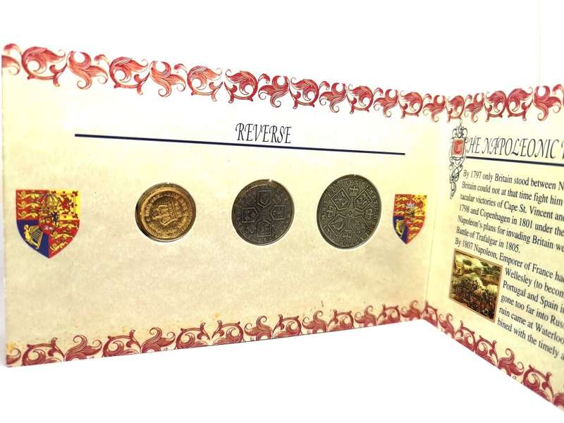 George III | 1760 - 1820 | Reproduction Coins | shilling | sixpence | one third guinea | Interesting