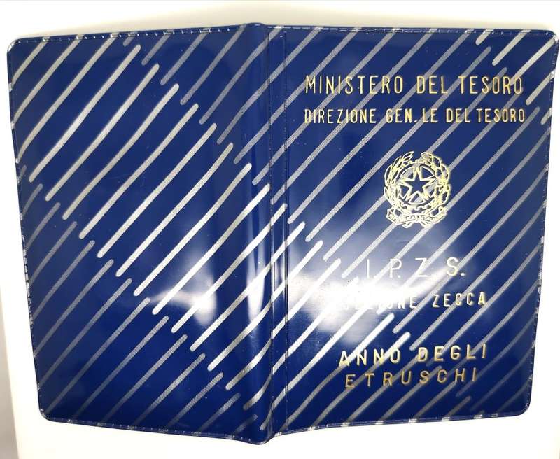 1985 | Italy | 500 Lire | Year of Etruscan Culture | UNC Silver | In Booklet with Info | R1 Start NR