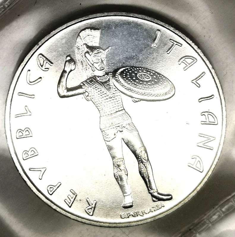 1985 | Italy | 500 Lire | Year of Etruscan Culture | UNC Silver | In Booklet with Info | R1 Start NR