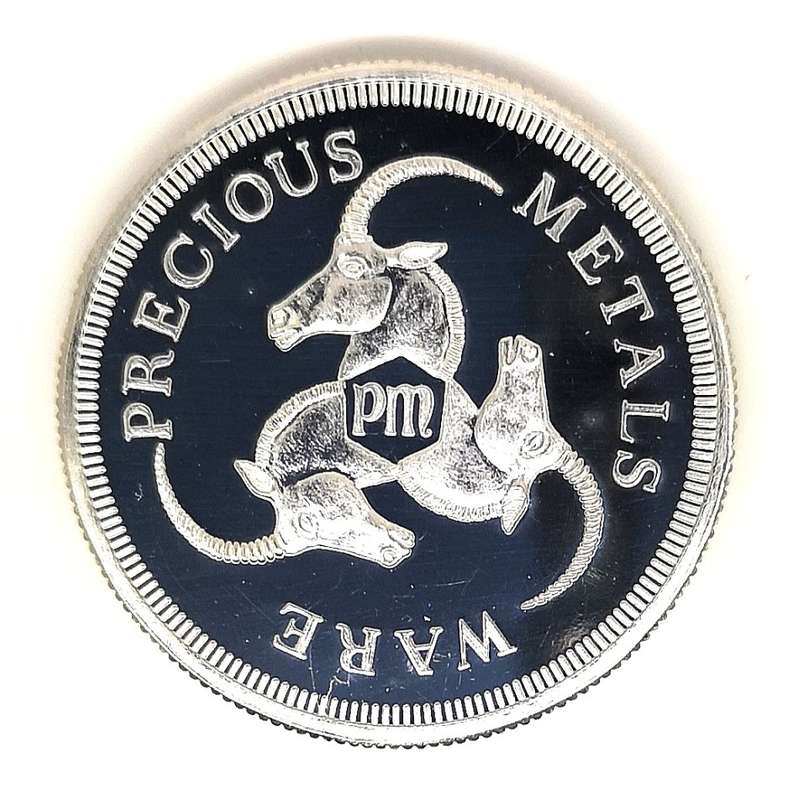 1oz | Proof | Rhodesian Silver | Precious Metals Ware | Encapsulated | Rarely Seen | R1 Start NR