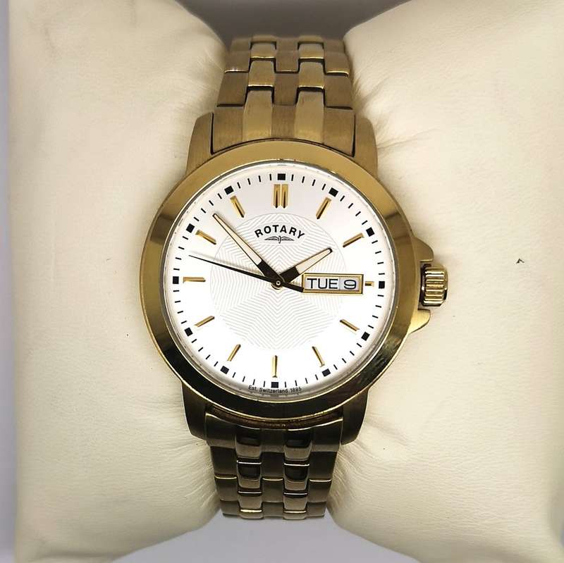 ROTARY | Mens Dress Watch | Gold Plated | Swiss Made | Excellent Condition | 8 out of 10
