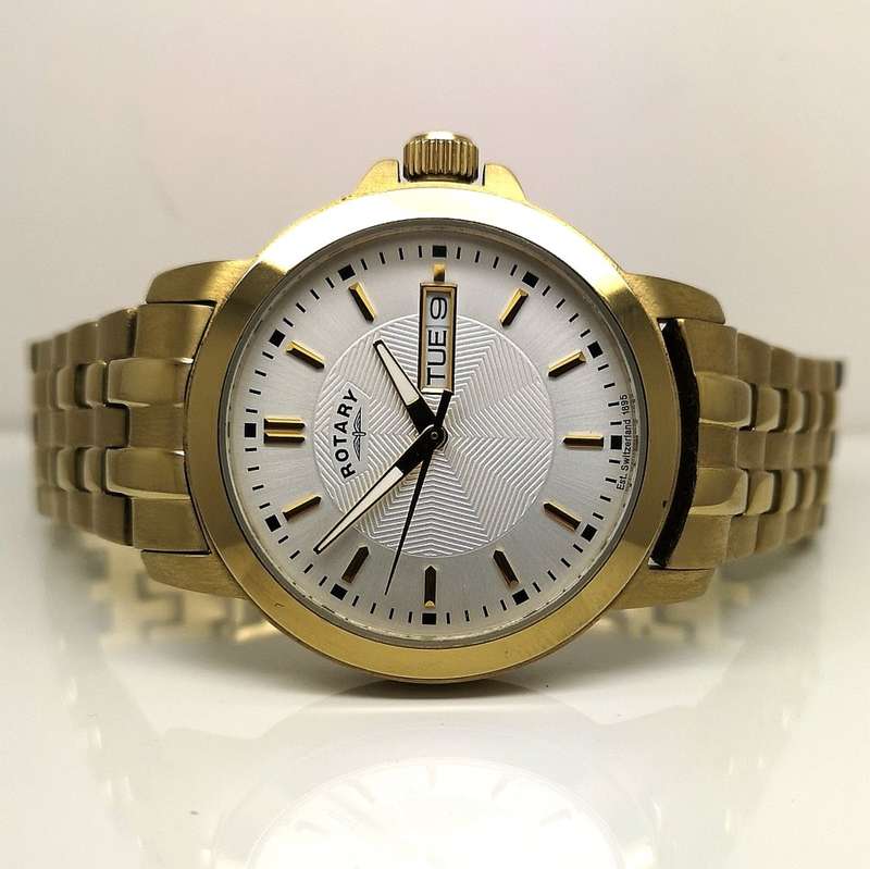 ROTARY | Mens Dress Watch | Gold Plated | Swiss Made | Excellent Condition | 8 out of 10