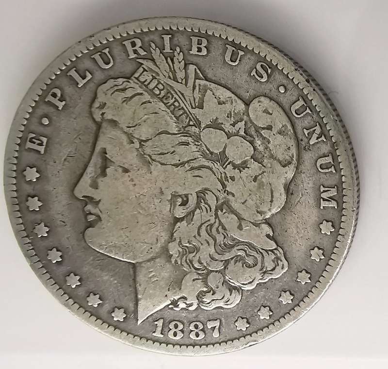 1887 | Crown | Morgan Dollar | 1 Dollar | Silver | 134 year old coin