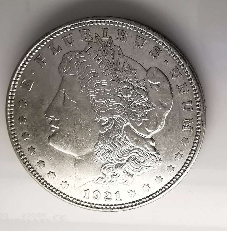 1921 | Philadelphia, United States Mint | 1 Morgan Dollar | Elizabeth II | Silver Coin