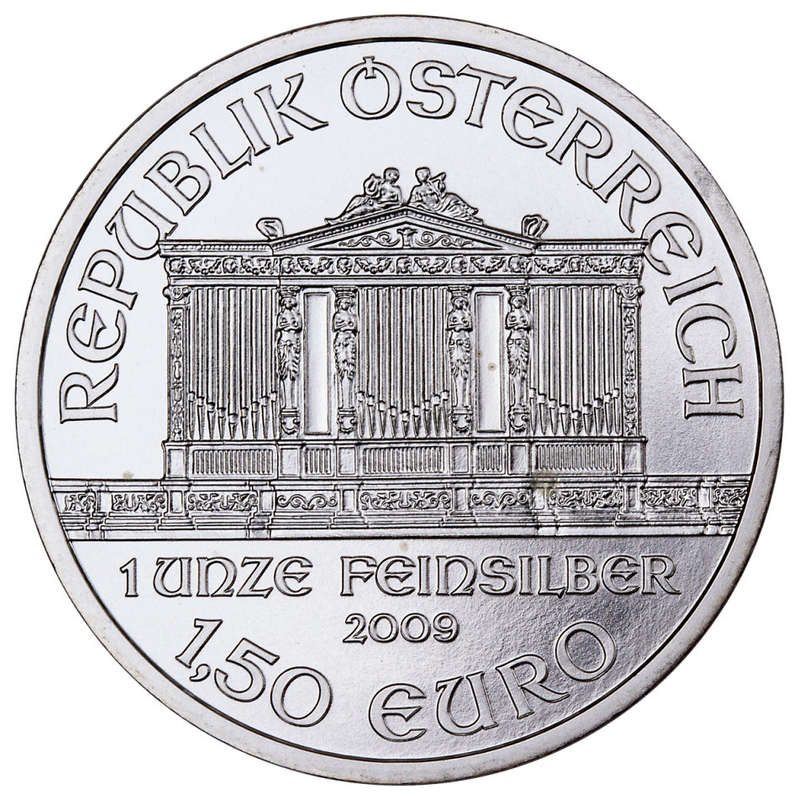 1oz | .999 Fine Silver | 1.5 Euro | UNC | Austrian Philharmonic Coins | R515 Each
