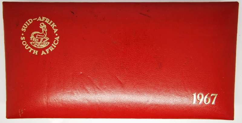 1967 | South Africa | Second Decimal Issue | Long Proof Set | No Gold | Red Box