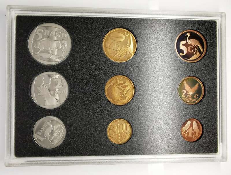 1997 | South Africa | Proof Coin Set | SA Mint | Black box