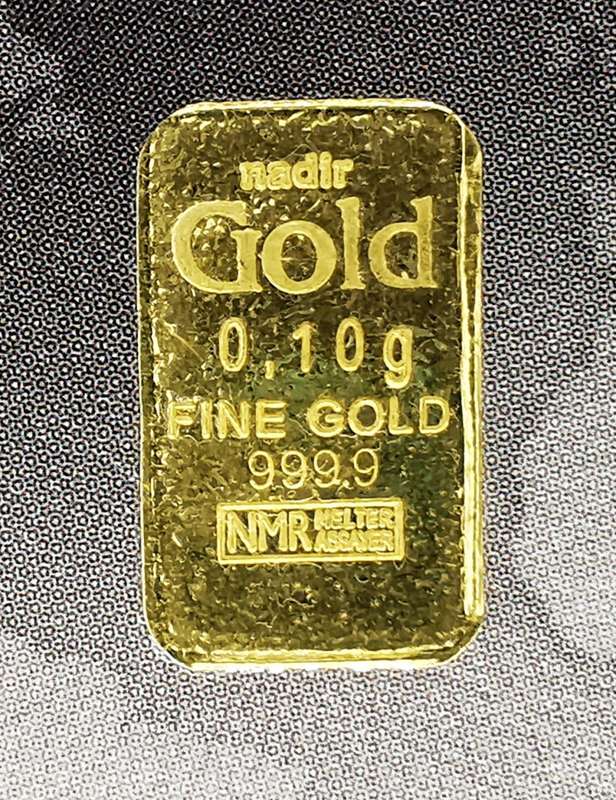 Karatbar Notes | 0,1g Real 999.9 Fine Gold | Bidding is per note