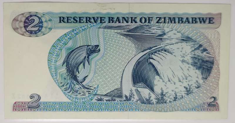 1983 | Set Of 2, 5, 10 & 20 Dollars | "Chiremba Rocks" Issue | Zimbabwe | Signature 2