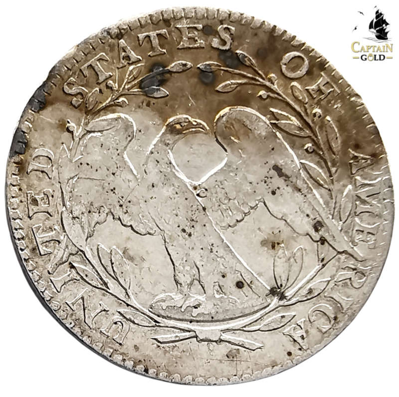 1795 | 5 Cents | Flowing Hair Half Dime | Silver(.892) Coin | 16.5 mm | Extremely Rare