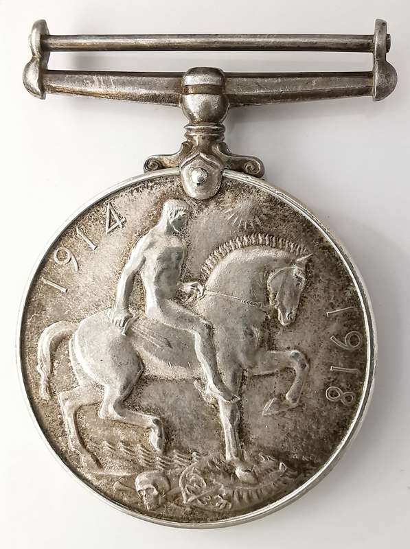 1914-1918 | Silver | OMN: Rex Ind: IMP: Georgivs V Britt | World War 1 Medal | Un-Named