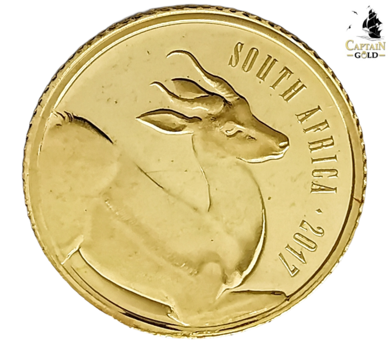 2017 | R5 Natura Coert Steynberg 1947 | 1/20 oz | 999.9 Fine Gold | In Capsule | R1 Start | NR