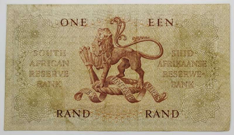 1 Rand Note | South Africa | Signature: G. Rissik