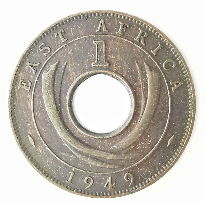 1949 | 1 Cent | George VI | East Africa | 20.3 mm | Lower Mintage