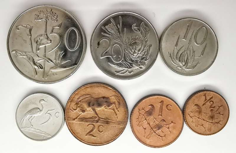 1973 | UNC Set | 50c, 20c, 10c, 5c, 2c, 1c & 1/2c