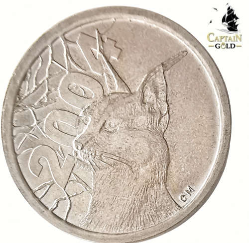 2004 | Coin World | South Africa | Lynx | 24.3 mm Token