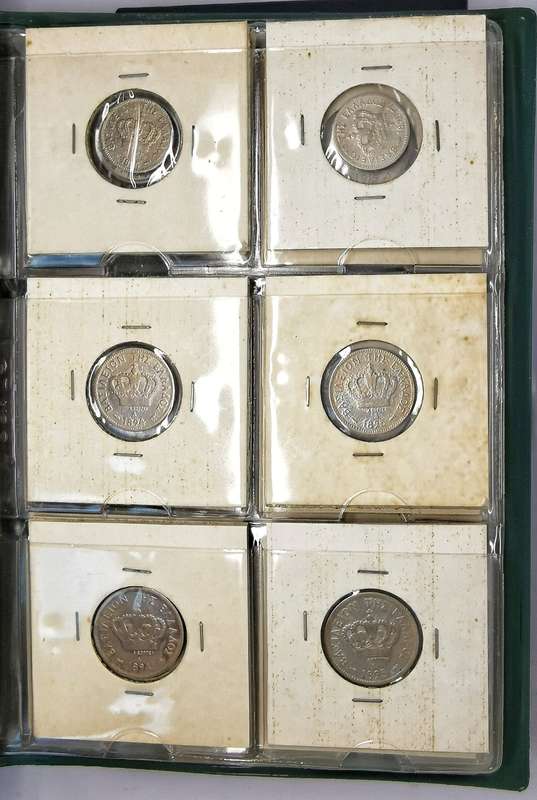 1869 - 1930 | Greece | Lepta Coins | Book Collection
