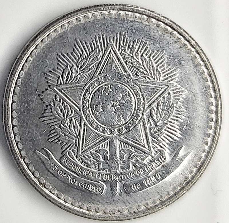 1987 | 5 Cruzados | Brazil | 25 mm Coin