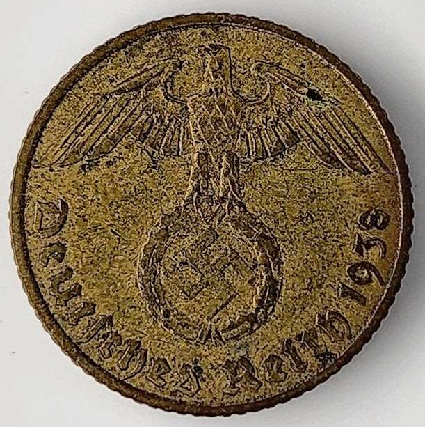 1938 | A | 5 Reichspfennig | Germany | 18.1 mm Coin