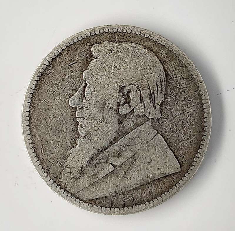 1894 | 1 Shilling | Zuid Afrikaansche Republiek | South Africa | Silver (.925) 23.7 mm Coin