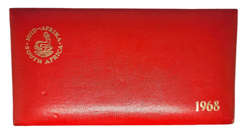 1968 | South African | Excluding Gold Coins | Long Proof Set | Red Box