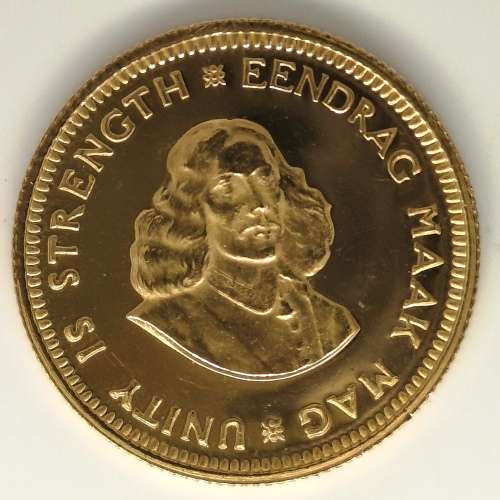 1982 | Proof | R1 | .917 Gold 4g | 2nd Decimal Series | Buy Now