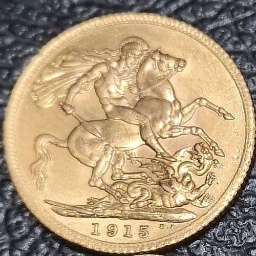 1915 | 1 Full Sovereign - George V | .917 Gold 8g | Buy Now