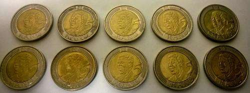 Nelson Mandela coins !! 90 th Birthday 2008. 10 are available..circulated condition