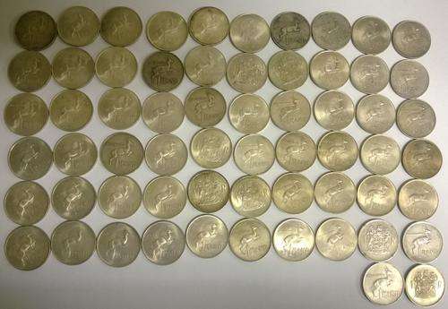 62 #SILVER# R1 coins !!!! awesome Investment !!!! bid per Coin To take the LOT