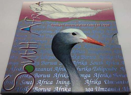 1996 SA Mint brilliant unc set ****mintage 5766