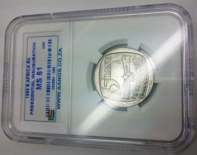 MS61 Graded 1994 Presidential inauguration R5 ..get them while the prices are low $$$