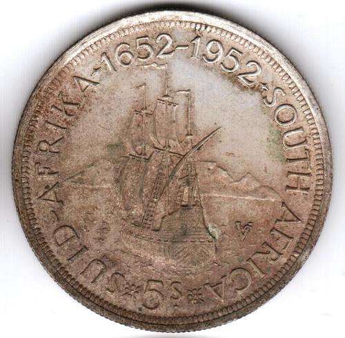 **Silver CROWN Sale**1952 5 Shillings @ Low Price..Condition as per scans