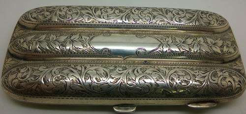 *** STERLING SILVER*** CIGAR CASE *** START AT  R1!!!!! ... Amazing piece!!! see images