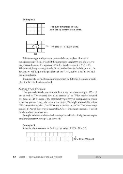 RSA Delta - Instruction Manual MATH-U-SEE - MUS-DEL-P
