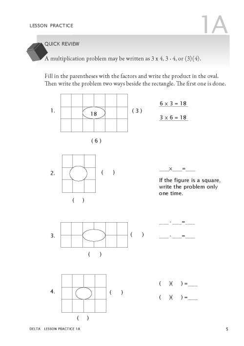 RSA Delta - Student Workbook MATH-U-SEE - MUS-DEL-S
