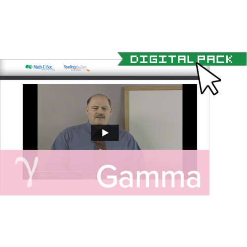RSA Gamma - Digital Pack - MATH-U-SEE (please read important note in description)