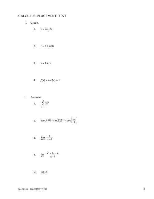 Calculus - Student Workbook - MATH-U-SEE