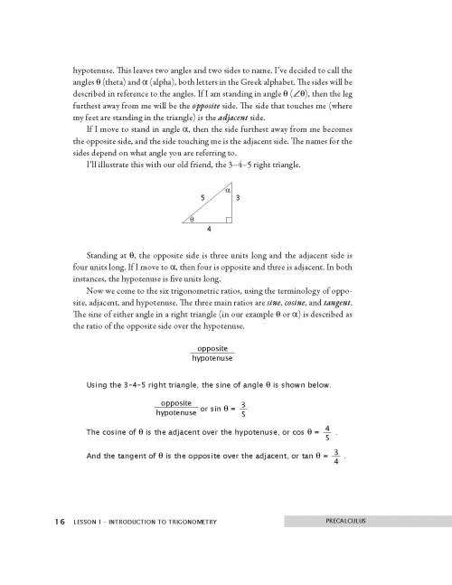 Pre-Calculus - Instruction Manual - MATH-U-SEE