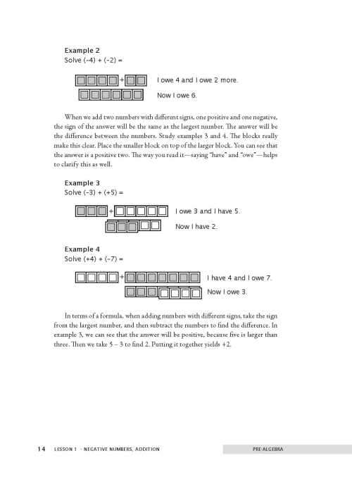 RSA Pre-Algebra - Instruction Manual MATH-U-SEE