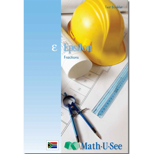 RSA Epsilon - Test Book MATH-U-SEE - MUS-EPS-T