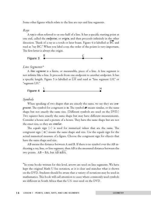 RSA Geometry - Instruction Manual MATH-U-SEE