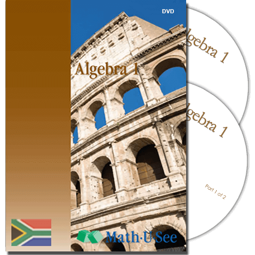 RSA Algebra 1 - DVD`s MATH-U-SEE