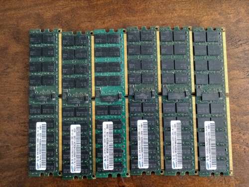 6x DDR2 4GB ECC
