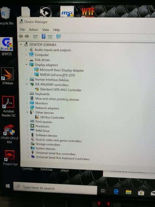 GeForce RTX 2070 GAMING OC 8G (READ DISCRIPTION)