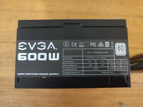 EVGA 600w PSU