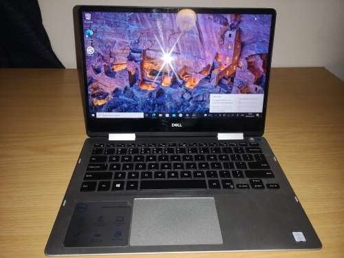 Dell i7 laptop 7386 HD touchscreen IPS display 2 in 1 Eighth generation laptop with SSD