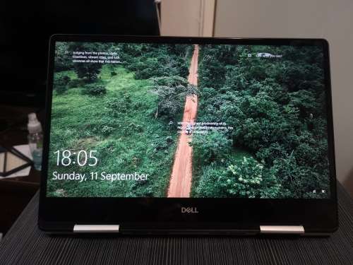 Dell i7 laptop 7386 HD touchscreen IPS display 2 in 1 Eighth generation laptop with SSD