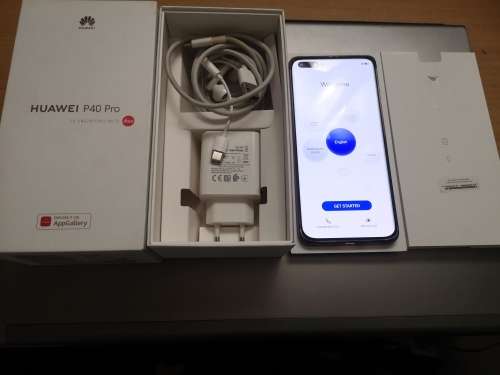 Huawei P40 Pro Dual Sim 5g 256 gig in it`s box with accesories